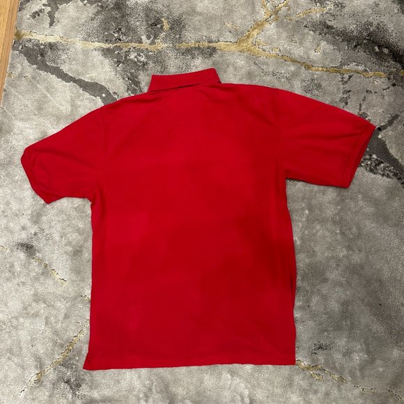 Vintage Disney Mickey Mouse Red Polo Shirt - Picture 11 of 13